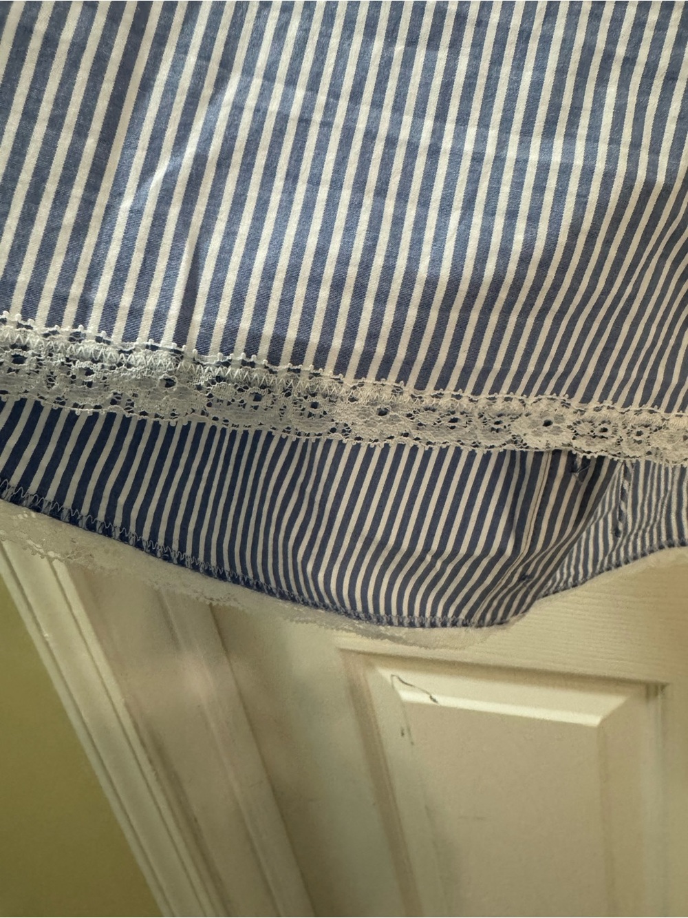 SKIMS COTTON POPLIN SLEEP
Sleep Cami Cadet Stripe M - Picture 7 of 8
